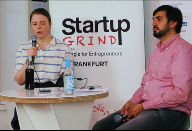 Julia Römer (Cooler) at Startup Grind Frankfurt