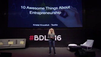 Kristel Kruustük – Testlio – Keynote – Innovation Stage – BDL Accelerate 2016