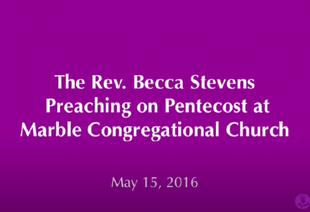 Rev. Becca Stevens Pentecostal Sermon (Thistle Farms)